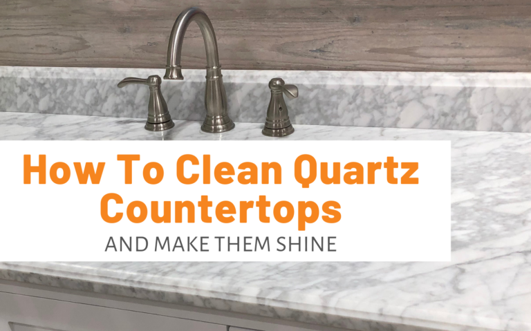 What Is The Best Way To Clean Quartz Countertops?